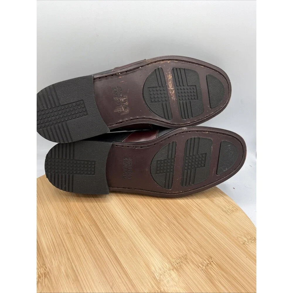 Johnston & Murphy Aragon II Kiltie Tassel Loafers Men’s 9M Leather Dress Slip On
